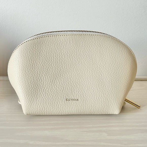 Cuyana Handbags - Cuyana Small Travel Case - Ecru